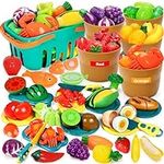 Color Sorting Play Food Set - 68 Pc