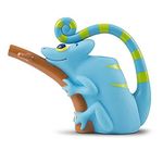 Melissa & Doug Sunny Patch Camo Chameleon Watering Can With Tail Handle and Branch-Shaped Spout