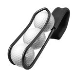 GanKe Golf Ball Holder - Holds 3 Balls Easy Attachment to Bag or Cart, Golf Gag Accessories Golf Gifts