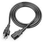 6FT 3 Prong Universal Power Cord Co