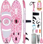 Niphean Inflatable Paddle Board with Stable Wing and Durable SUP Accessories, 10' Stand up Paddle Boards for Adults & Youth, Idea for Stand up Paddleboarding Beginner, Versatile Yoga Paddle Board