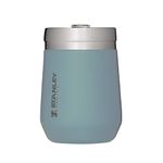 Stanley Go Everyday Tumbler 0.29L - Stainless Steel Travel Mug For Wine, Cocktails, Coffee, Tea - Keeps Cold / Hot For Hours - BPA-Free - Dishwasher Safe - Shale