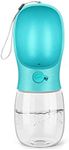 Rightwell Dog Water Bottle 350ml Portable Dog Water Bottle,Travel Water Bottle with Dispenser Drinking Bowl - Pets Water Bottle Suitable for Walking Travelling Drinking