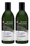 Avalon Organics Lavender Bath and Shower Gel, 12-Ounce Bottle (Pack of 2)