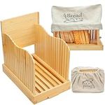 MinBoo Bamboo Bread Slicer for Home