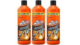 Mr Muscle Sink & Plug Unblocker 1L Pack of 3-885996 x 3 - Packaging May Vary