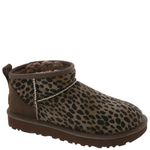 UGG women's Classic Ultra Mini Caspian Fashion Boot, Burnt Cedar, 5 UK