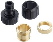 Kärcher 2.645-010 Indoor Tap Adapter, Black, Gold