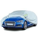 RAVIAD Car Cover Waterproof All Weather,UV Protection Rainproof Windproof Outdoor Indoor Full Car Cover Universal Fit Sedan(180”to 185”)