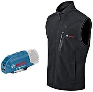 Bosch Professional GHV 12+18V XA heated vest (inc. GAA 12V-21 USB charging adapter, excluding battery, in carton) – size M