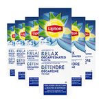 Lipton Decaffeinated Black Enveloped Hot Tea Bags Made with Tea Leaves Sourced from Rainforest Alliance Certified Farms, 28 Count, Pack of 6