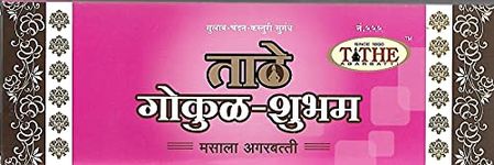 TATHE AGARBATTI Handrolled and Hand Made Agarbatti Natural Organic Incense Sticks - Pack of 3 (150 gm) (Deccan + Gokul Shubham + Sharadha)