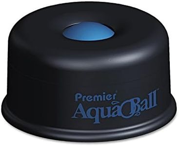 Premier AQ701G AquaBall Floating Ball Envelope Moistener, 1 1/4-Inch x 1 1/4-Inch x 5 3/8-Inch , Black, Blue