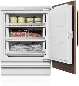 Ca'Lefort 24'' Undercounter Panel Ready Freezer -11°F to 7°F, Built-in All Freezer Panel-Ready Fridge, Built In Refrigerator 3.75 cu.ft (Panel Not Included)