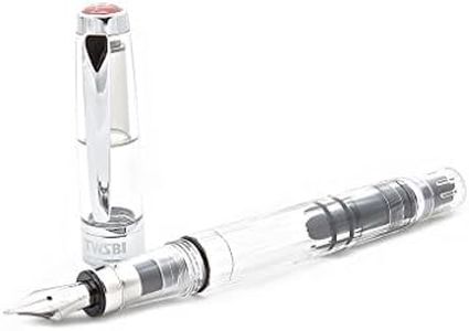 TWSBI Diamond 580 Fountain Pen - Clear, Fine Nib