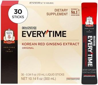 JUNG KWAN JANG Everytime Korean Red Ginseng Extract Original 30 Sticks