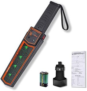 Handheld Metal Detector Wand,Portable Metal Body Security Scanner,Detects Weapons,Nails,Knives and Other Metal Objects