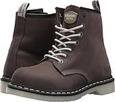 Dr. Martens Work Women's Maple Steel Toe 7-Eye Boot Grey 3 B UK