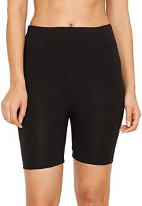 Zivame Women's Slim Fit Synthetic Leggings (ZI60B8CORE0BLAK_Black_Large_Black_L)