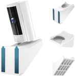 MSAFF Window Mount for Ring Indoor Cam (2nd Gen/1st Gen) - Specifically Designed for Official Use, 20 Degree Tilt Down, Enhances Front Yard and Driveway Monitoring - White