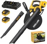 ZEGJAW 40V Cordless Leaf Blower & V