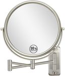 Wall Mounted Makeup Mirror 10x Magn