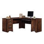 Pemberly Row Traditional Engineered Wood Computer Desk in Curado Cherry