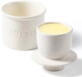 Butter Crock with Lid for Counterto