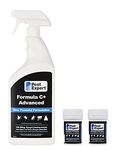 Clothes Moth Killer Spray 1ltr and Moth Killer Smoke Bombs Twinpack 3.5g - Formula ‘C’ Moth Spray and Formula ‘P’ Moth Fumigators from Pest Expert (HSE approved and tested – professional strength product)