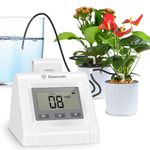 Geevon Automatic Watering System for Potted Plants, DIY Automatic Drip Irrigation Kit Self Watering System Indoor with 30-Day Programmable Timer, LCD Display & USB Power (Included)