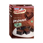 Dr. Oetker FunFoods Eggless Bake Mix Brownie, 250 Gram, Chocolate Brownie