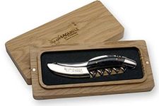 Laguiole en Aubrac Sommelier Corkscrew Blackened Poplar Burl Handle