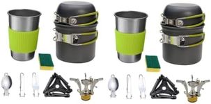 BESPORTBLE 2 Sets Camping Cookware 