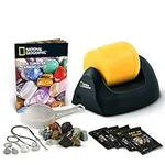 NATIONAL GEOGRAPHIC Starter Rock Tumbler Kit - Durable Leak-Proof Rock Polisher for Kids - Complete Rock Tumbling Kit - Geology Hobby Science Kit, Rocks & Crystals for Kids (Amazon Exclusive)