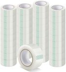 Home Limpidity Strong Clear Packing Tape for Moving, Shipping and Storage, 36 Rolls, Total 3960Y (Each Roll is 1.88 inch x 110 Yards, 2.7 mil Thickness), Heavy Duty Transparent Tapes