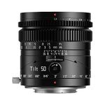 TTArtisan 50mm F1.4 Tilt Camera Lens Full Frame Large Aperture Manual Lens Miniature Landscape Lilliput Shooting for M43 Mount