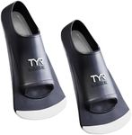 TYR Unisex Adult Burner Fins 2.0 Footwear, Black/White, Large US