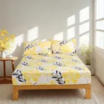 Tache Yellow Blue Fitted Sheet - Co