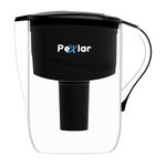 Pexlar Alkaline Water Filter Jug | Alkaline Water Generator | 4 Litres | BPA Free (Black)