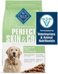 Blue Buffalo True Solutions Perfect Coat Natural Skin & Coat Care Adult Dry Dog Food, Salmon, 11-lb