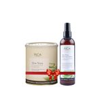 Rica Aloevera Wax & Lotion Combo - 1 Wax 800 ML, 1 After wax lotion 250 ML