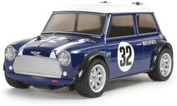 Tamiya 58747 1:10 RC Mini Cooper Racing MB-01 Remote Control Car, Vehicle, Model Building, Assembly, Hobby, RC Kit, Unpainted