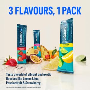 Liquid I.V. Hydration Multiplier Sachets, 3-Pack Electrolyte Drink Mix