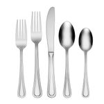 Oneida H081062A Tress 62-Piece Everyday Flatware Set, Service for 8