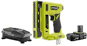 RYOBI P317-P163 18-Volt ONE+ Cordless Compression Drive 3/8 in. Crown Stapler Kit with 2.0 Ah Battery and Charger