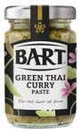 BART Green Thai Curry Paste Jar - Ideal for Chicken, Prawns or Vegetables - Hot & Spicy Heat & Gluten Free (6x90g Bulk Buy Set)