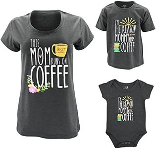 Unique Baby Mommy and Me Shirts You are My Sunshine, Coffee, 6 Months