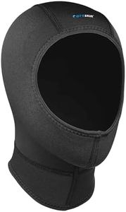 Coreskin Neoprene Wetsuit Hood 3MM for Men Women Dive Cap High Stretch with Flow Vent for Scuba Diving Snorkeling Kayaking Water Sports (DH3mmM)