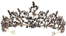 Vintage Baroque Halloween Crown Tia