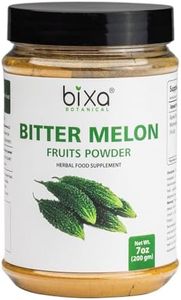 bixa BOTANICAL Bitter Melon Powder - 200G / 7 Oz (Momordica Charantia/Karela Fruit Powder) | Ayurvedic Herb For Blood Sugar Control & Improves Liver Function | Herbal Supplement For Skin And Stomach